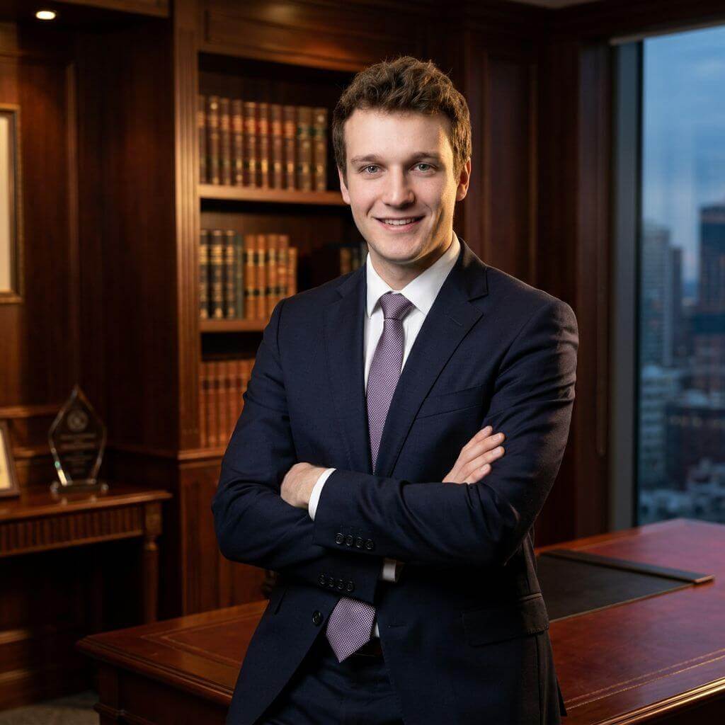 Second generated AI resume photo with corporate portrait styling